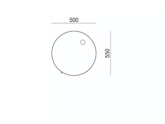 Настенное круглое зеркало HC28 maison FLYING MIRROR ARCH-00044102 - Вид №2