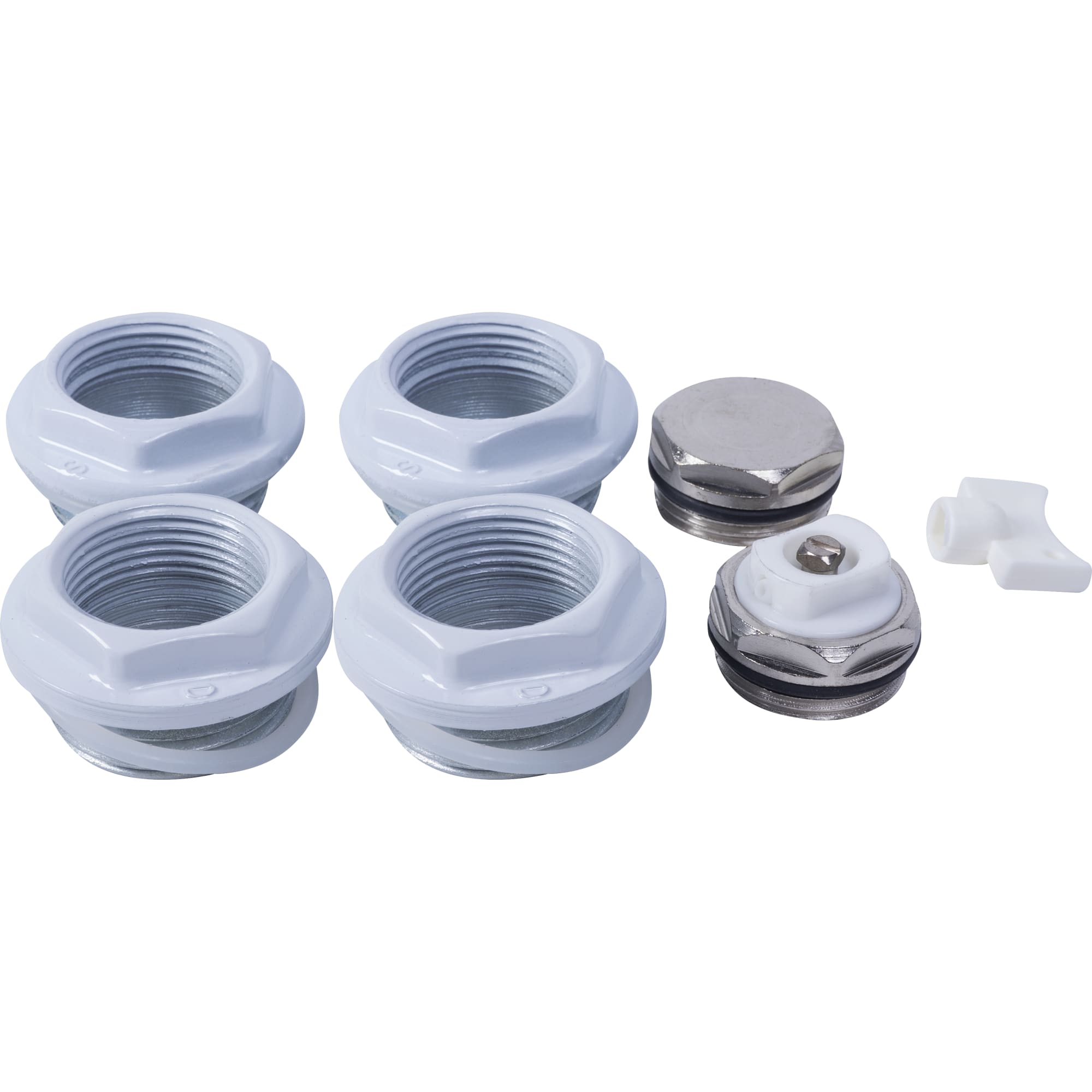 12691742 Комплект для подключения радиатора R08, 1"x1/2" Santreyd  - Вид №1