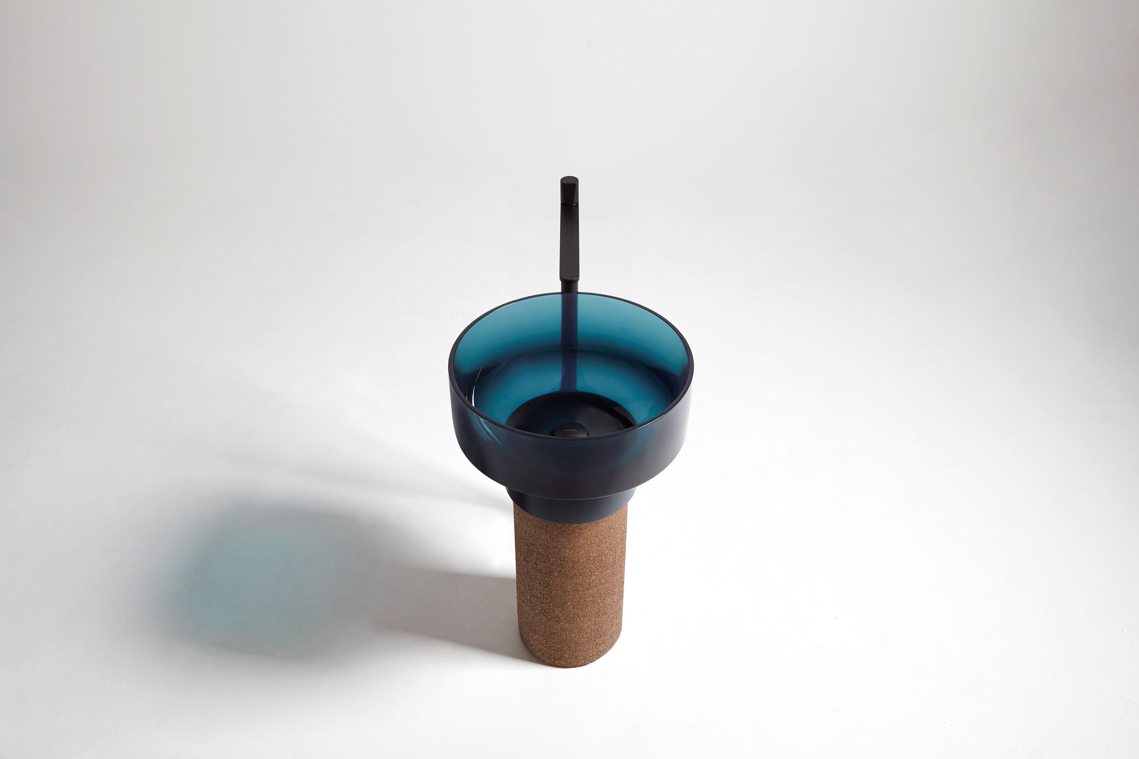 Круглая отдельно стоящая раковина из Cristalmood® и пробки Antoniolupi Borghi ARCH-00039251 - Вид №4