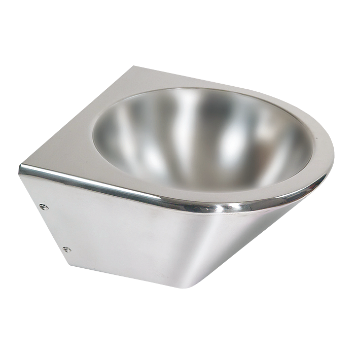 73690 Антивандальний нержавеющий подвесной умывальник SANELA 