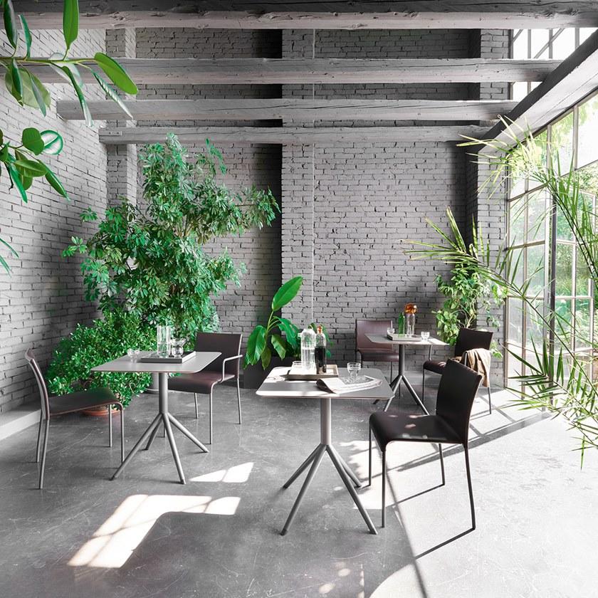 Potocco Стул в современном стиле с подлокотниками Agra 688/pxxlc - Вид №3