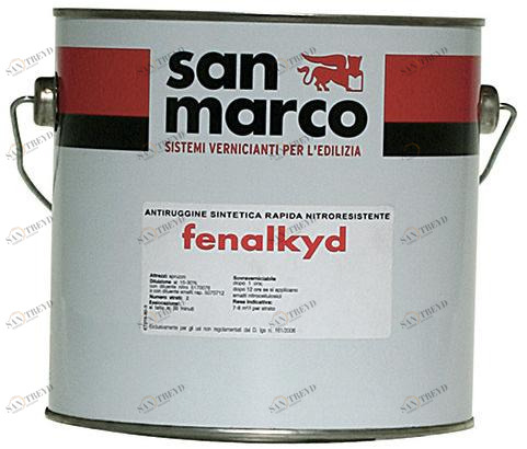 San Marco Антикоррозийная и антикоррозионная краска  1610107 