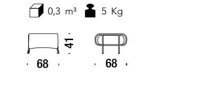Подставка для ног из полиэтиленовой проволоки ручной работы MOROSO M'afrique ARCH-00061711 - Вид №10