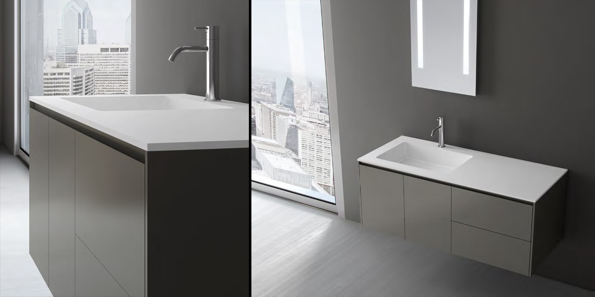 Комплект мебели №11 146,4 см Antonio Lupi PIANA Antoniolupi 11PIANA - Вид №1