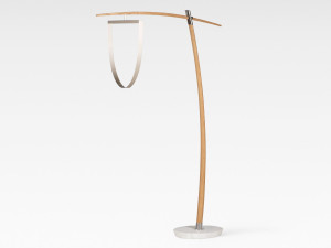 Светодиодная дуговая лампа из бука