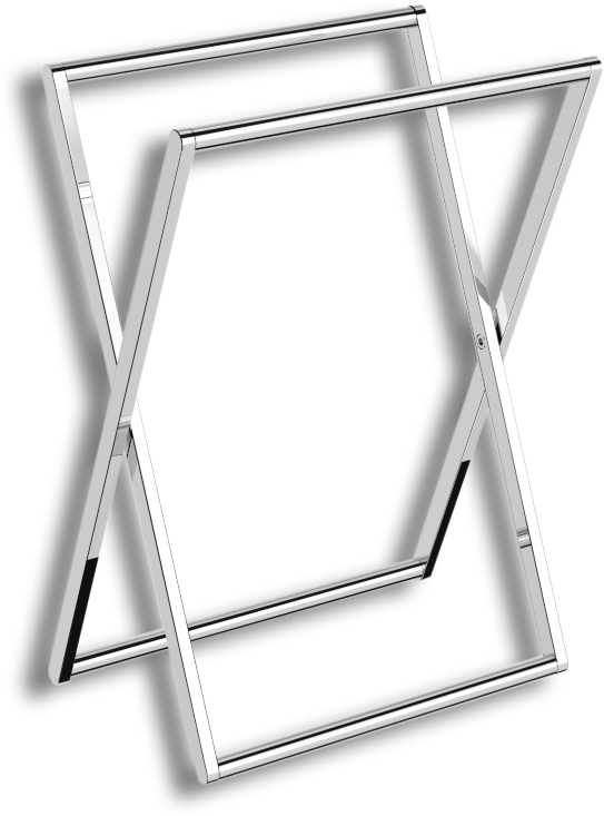 73381 Стойка напольная цвет хром LANGBERGER Accessories