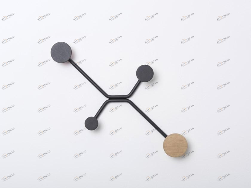 Gazzda Настенная вешалка из стали Hook/look sun-id-1358215