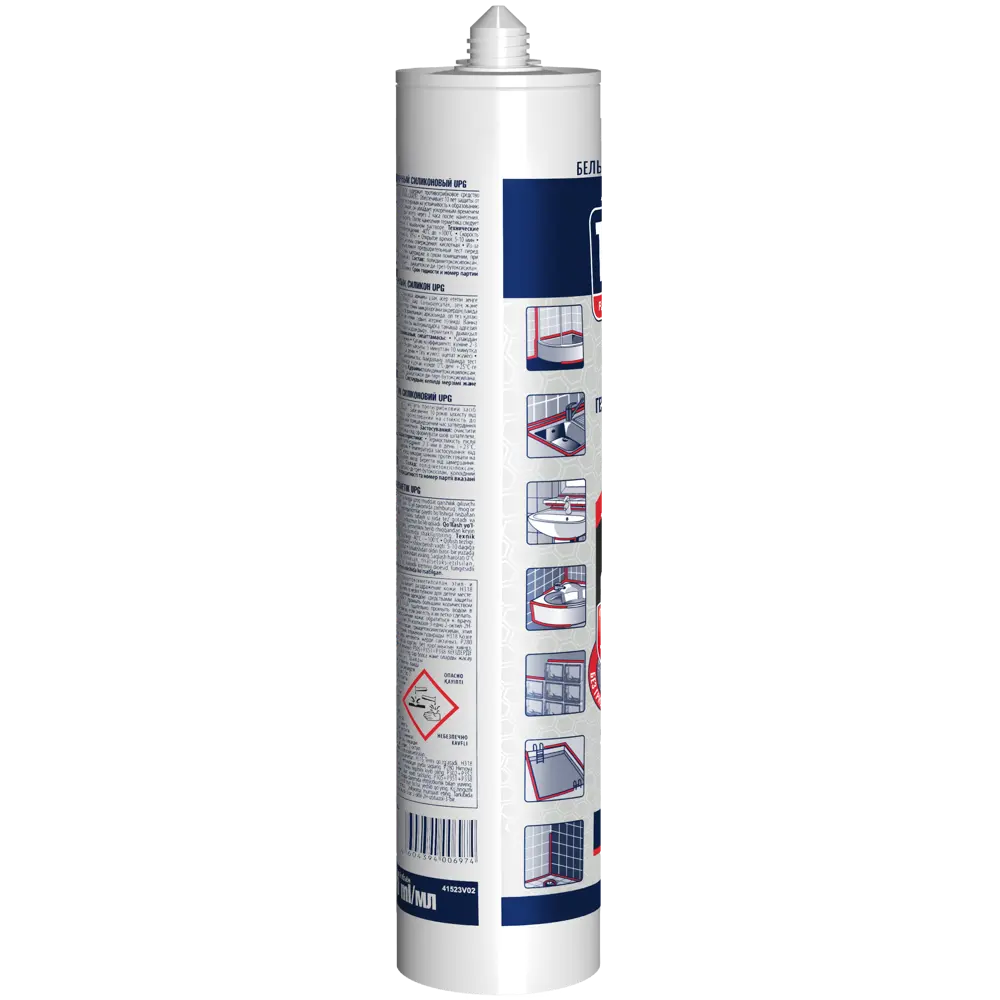 Герметик силиконовый Tytan Upg Turbo прозрачный 280 мл STLM-2195194 - Вид №2