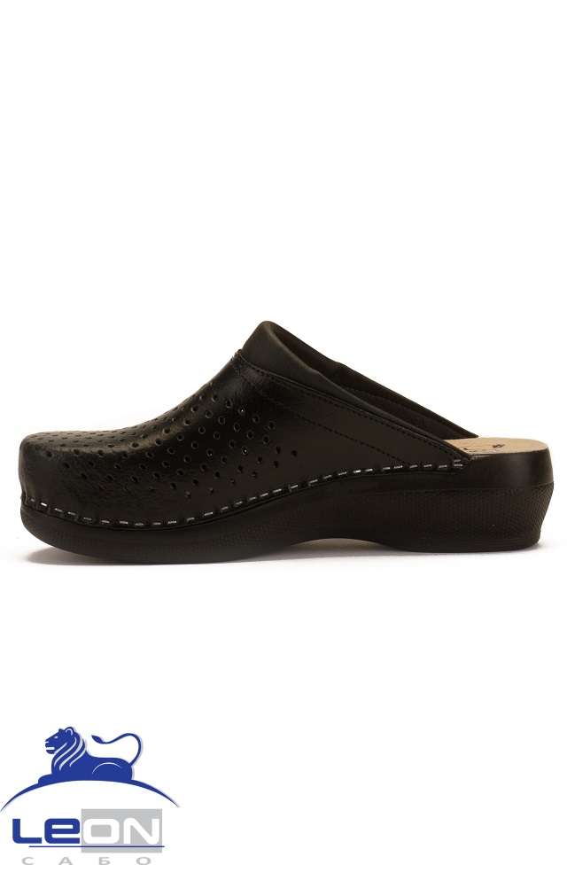 62036 Сабо "Leon LIGHT" женские черные LEON  Сабо и сланцы размер 38  - Вид №3