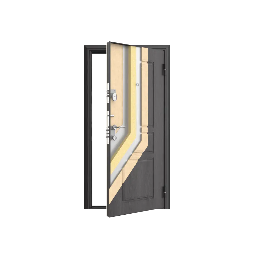 Дверь входная металлическая Премиум New 98x205 см правая роял вуд белый 85186904 STLM-2153305 DOORHAN  - Вид №5