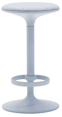 Andreu World Поворотный стул из алюминия с подставкой для ног Hula Bq2796 - Вид №1