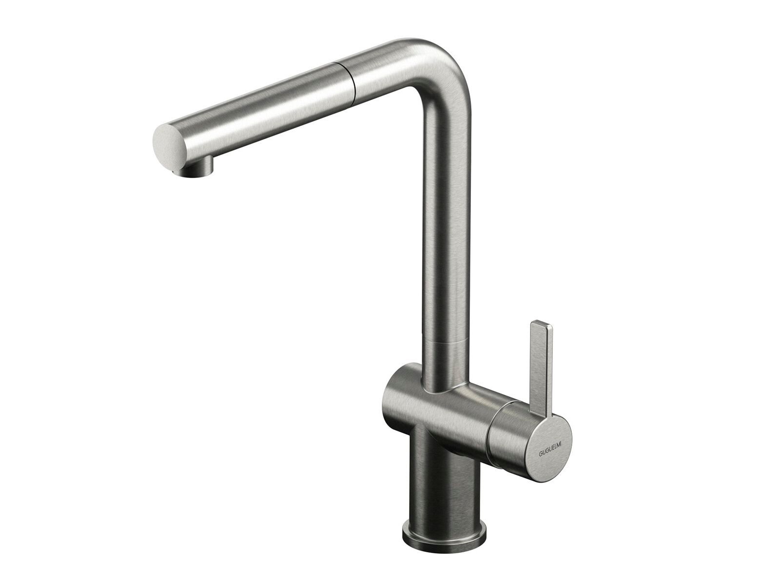 Однорычажный смеситель для кухни с выдвижным ручным душем GUGLIELMI RUBINETTERIE Rialto ARCH-00100238 - Вид №1