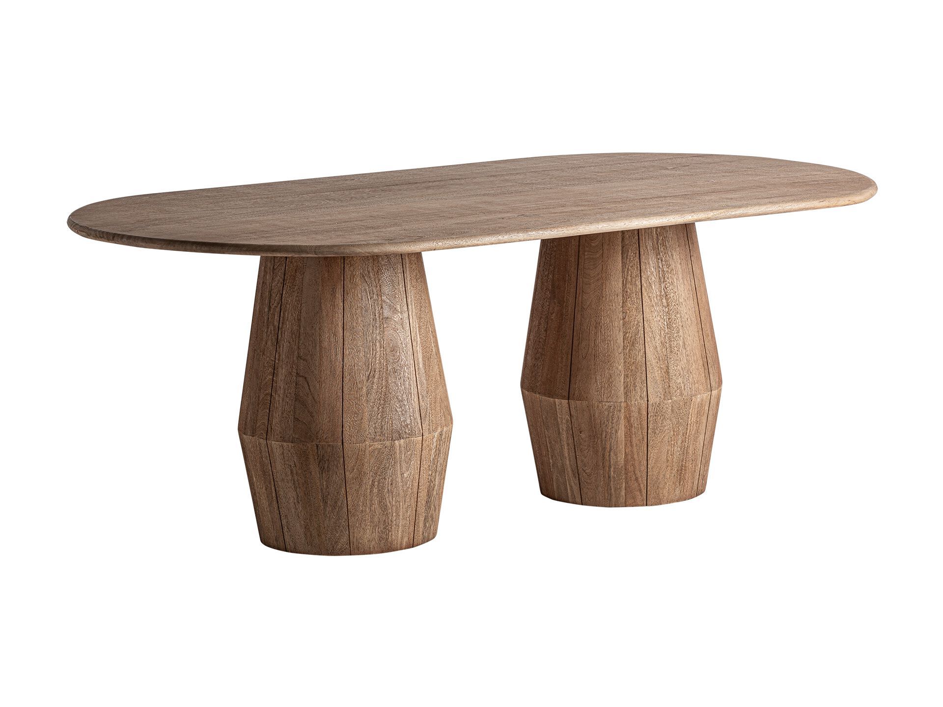 Деревянный овальный стол Vical Home жаккард ARCH-00150447 - Вид №1