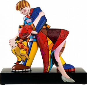 10596133 Goebel Скульптура 45см "Голив.романтика" Фарфор