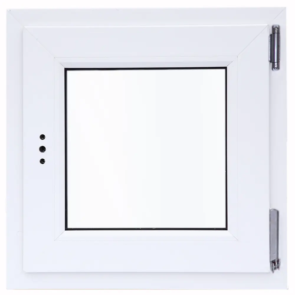 Окно пластиковое ПВХ Deceuninck одностворчатое 650x600 мм (ВхШ) правое однокамерный стеклопакет белый/белый STLM-2048725 - Вид №1