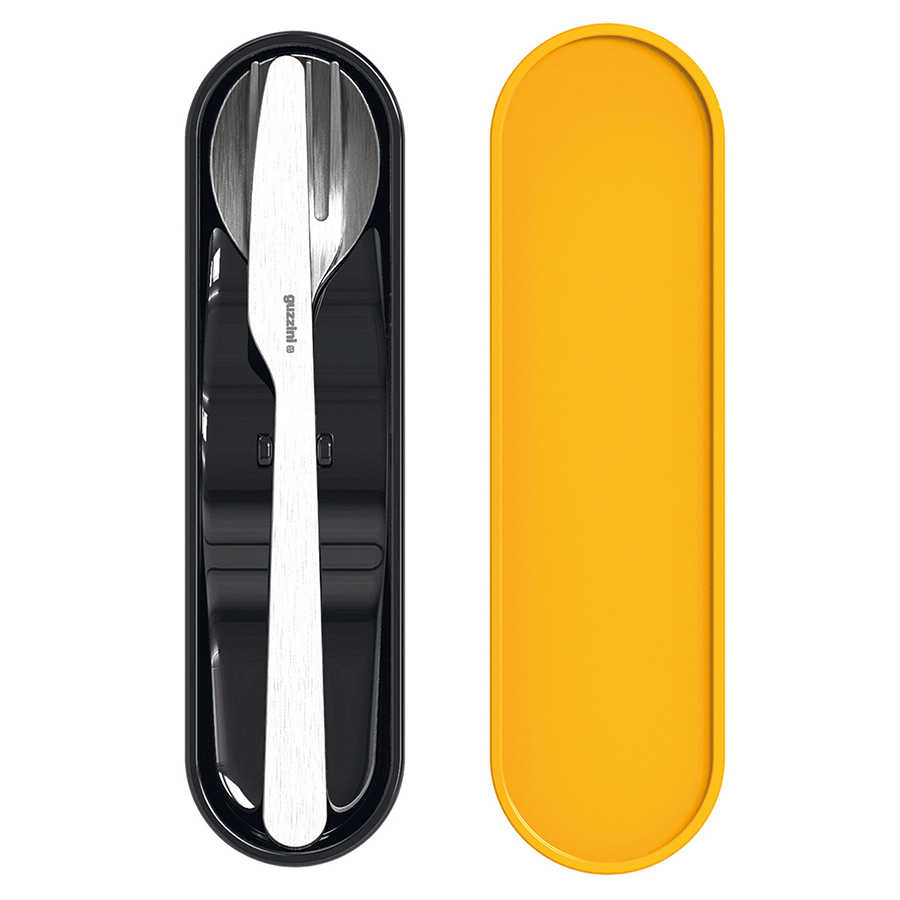 171101165 Набор столовых приборов Стальной Guzzini Великобритания  - Вид №3