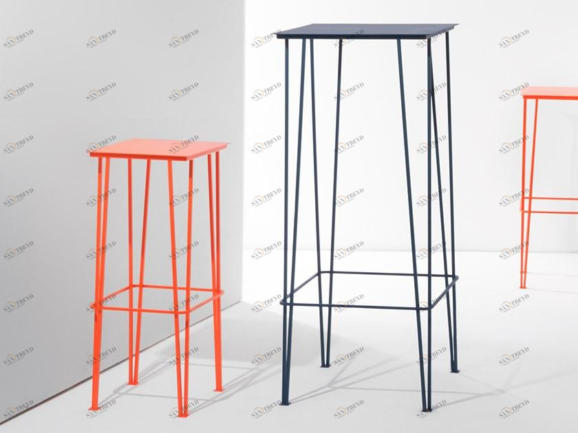 ZAVA Высокий железный стол Ragno sun-id-1463382