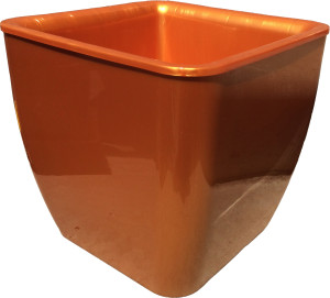 140-14 Горшок д. цветов Square couleurs 8л(4,3л) Золото Цветочная коллекция