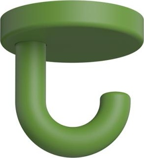 477.90B040 крюк HEWI Edition matt | Polyamid  - Вид №10