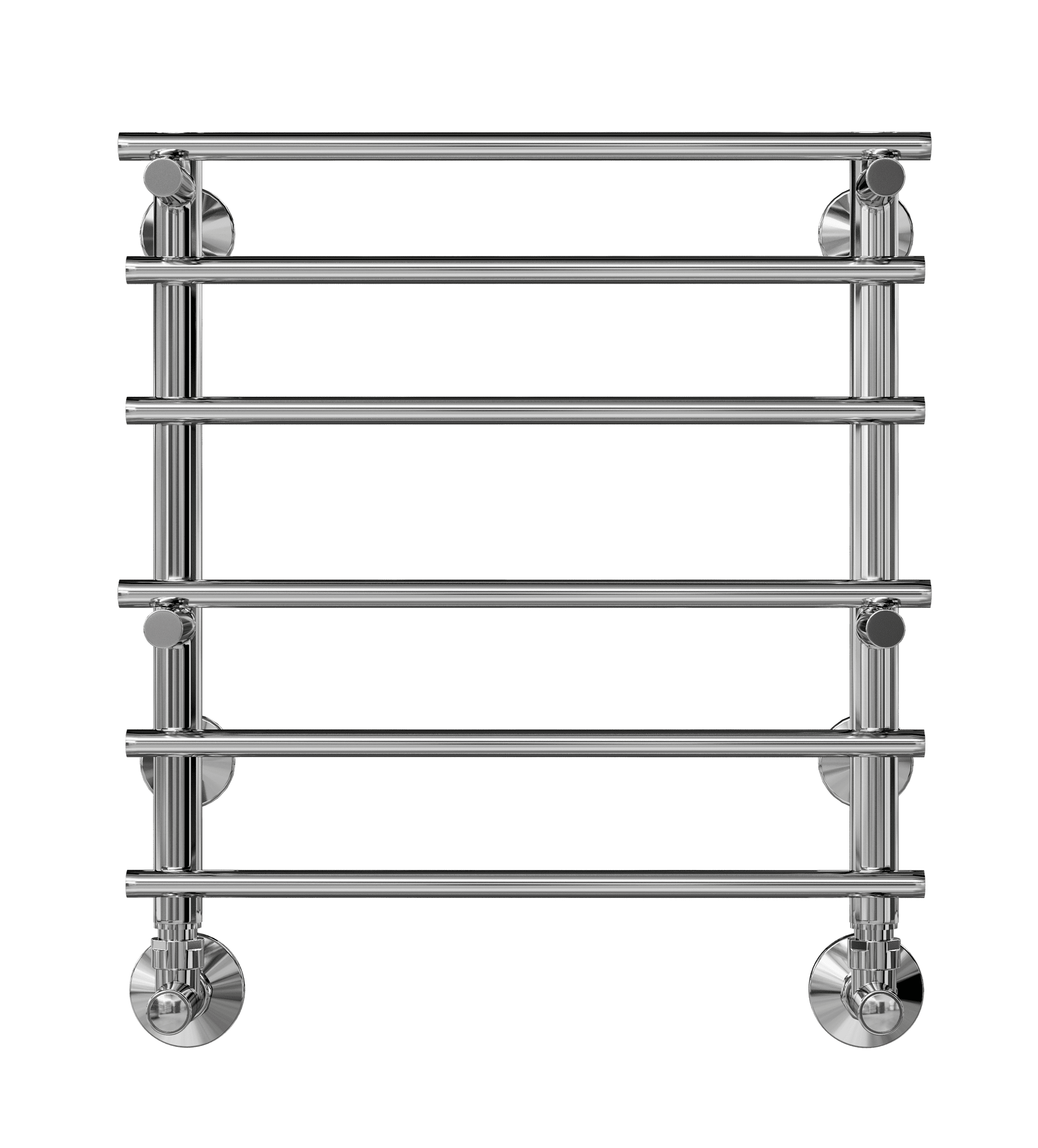 4670030723994 ЭКОНОМ Вента П6 450х525 Полотенцесушитель TERMINUS Нержавеющая сталь - Вид №1