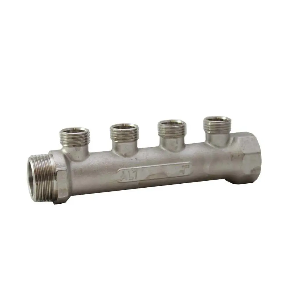 Коллектор с наружной резьбой на 4 выхода, 1"х1/2" 82101852 STLM-2083541 Santreyd 