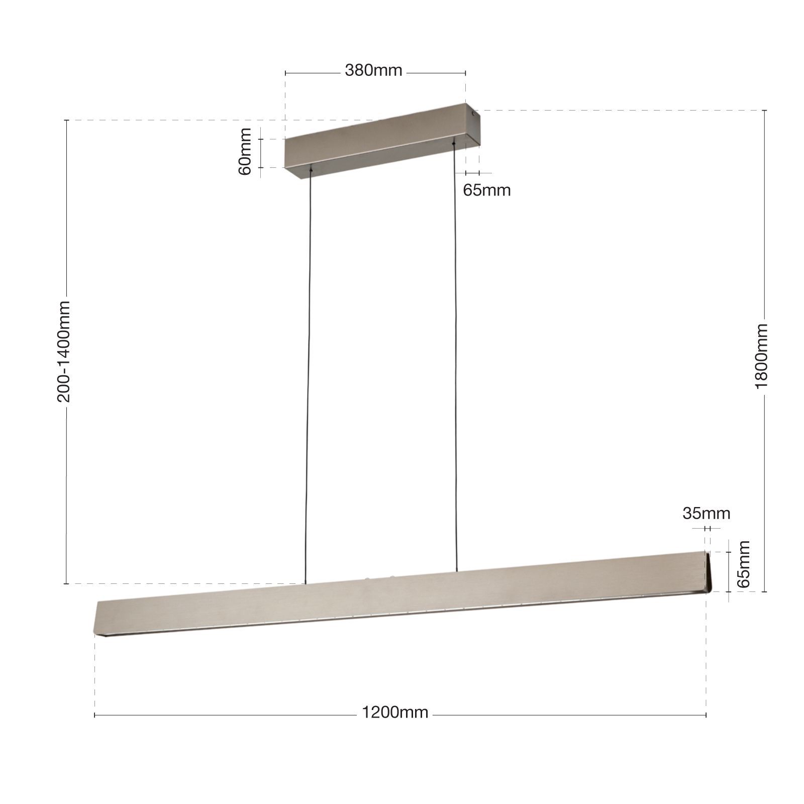 Алюминиевый светодиодный подвесной светильник Orion Tara ARCH-00013724 - Вид №14