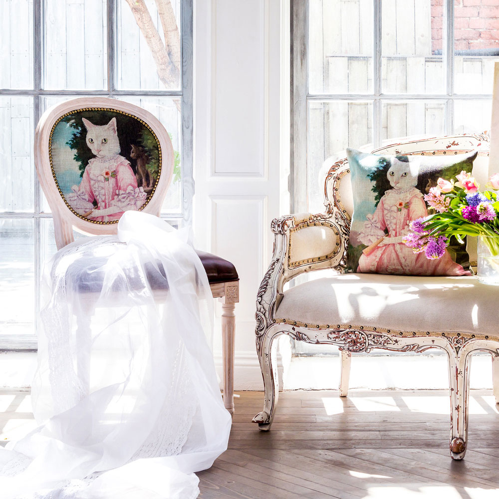 2719067 Арт-подушка «Музейный экспонат», версия 35 «Мария-Антуанетта в девичестве» Object Desire  - Вид №3