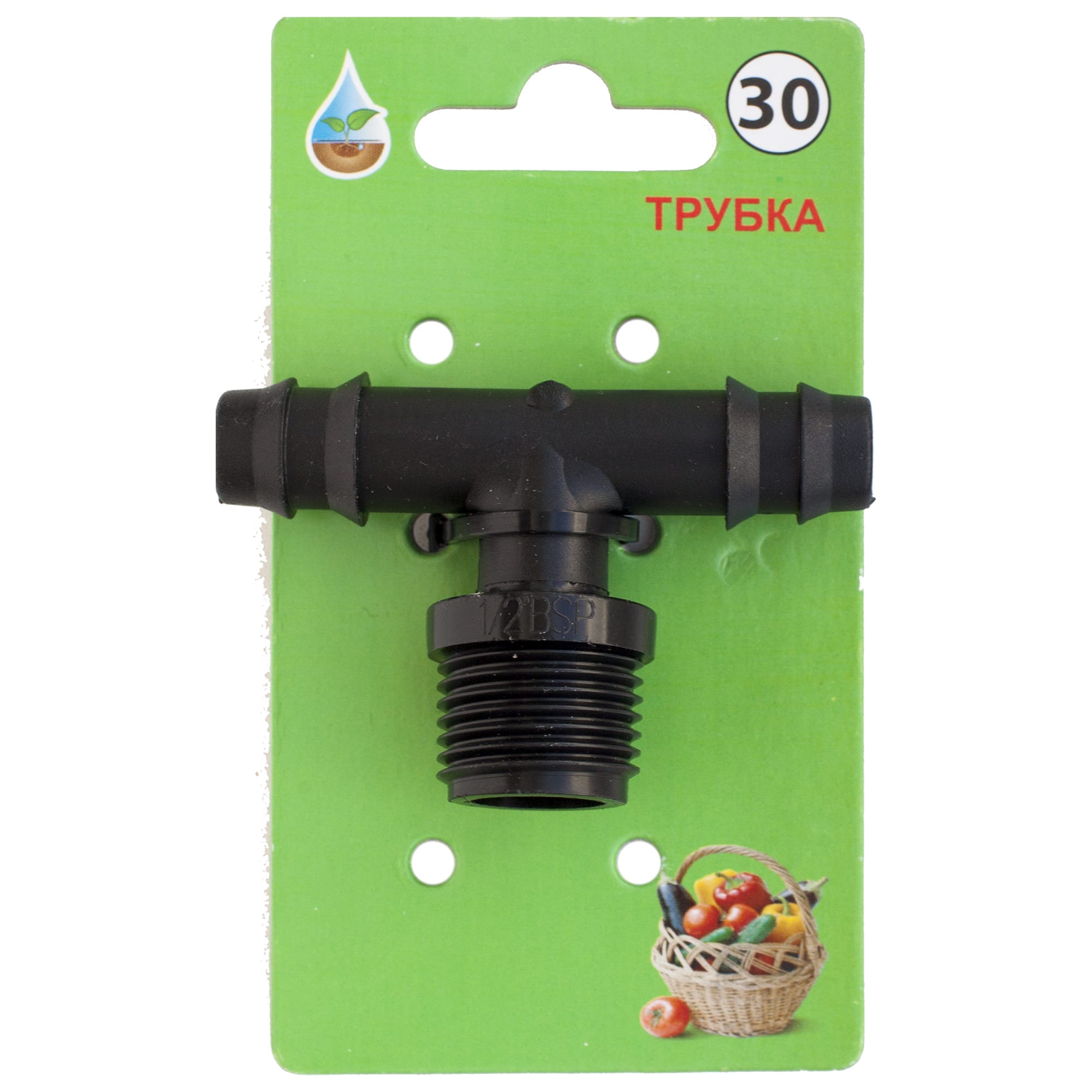 13607426 Тройник для капельной трубки BOUTTE ,16 мм x 1/2 дюйма. № 30 Santreyd 