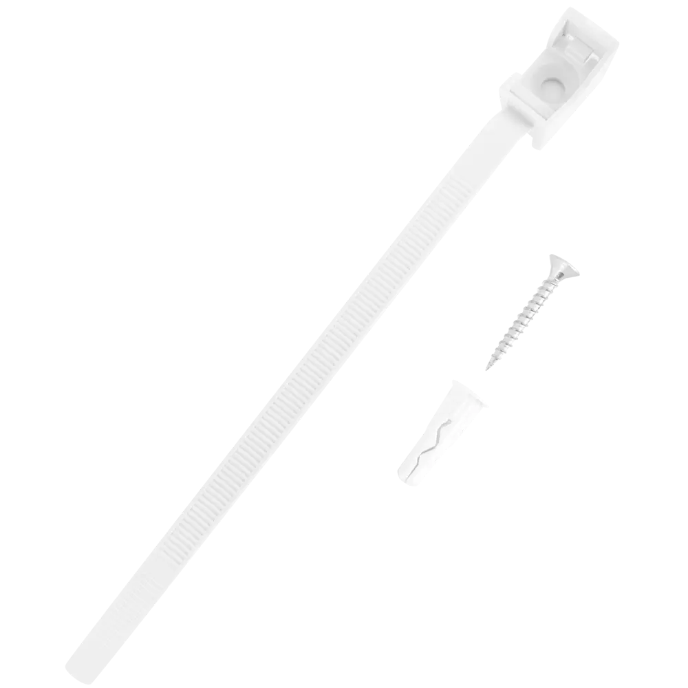 Хомут для труб и кабелей 16-32 мм цвет серый, 10 шт ЕВРОПАРТНЕР STLM-2157612