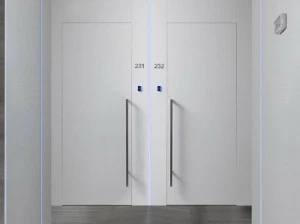 COCIF Распашная дверь заподлицо со стеной Hotel