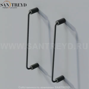 Agape BUCATINI Держатель для журналов или газет черный ABUC0176EB