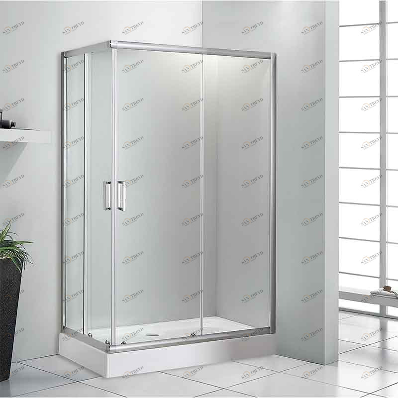 Душевое ограждение к поддону прямоугольному 1200х900 из стеклокомпозита SMC (стекла прозрачные) Radomir 1090001610