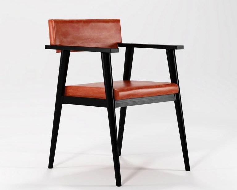 KARPENTER Мягкое кожаное кресло с подлокотниками Vintage sun-id-1444789 - Вид №6