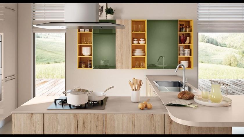 Cucine Lube Кухня с полуостровом Swing sun-id-1446770 - Вид №2