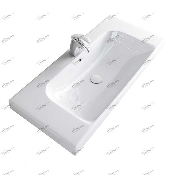 0120536 Накладная раковина под столешницу  овальная Avila Dos 