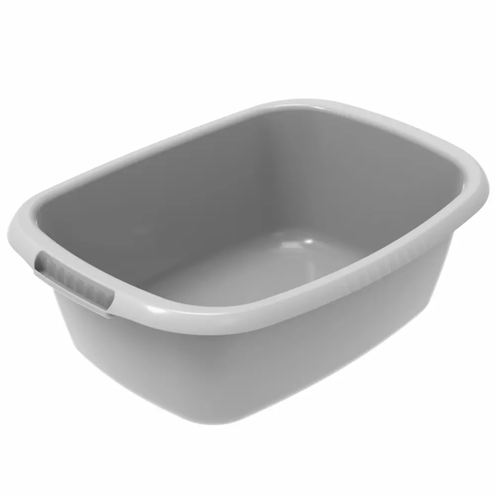 Таз хозяйственный Martika Водолей овальный 32 л серый 89416397 STLM-1564068