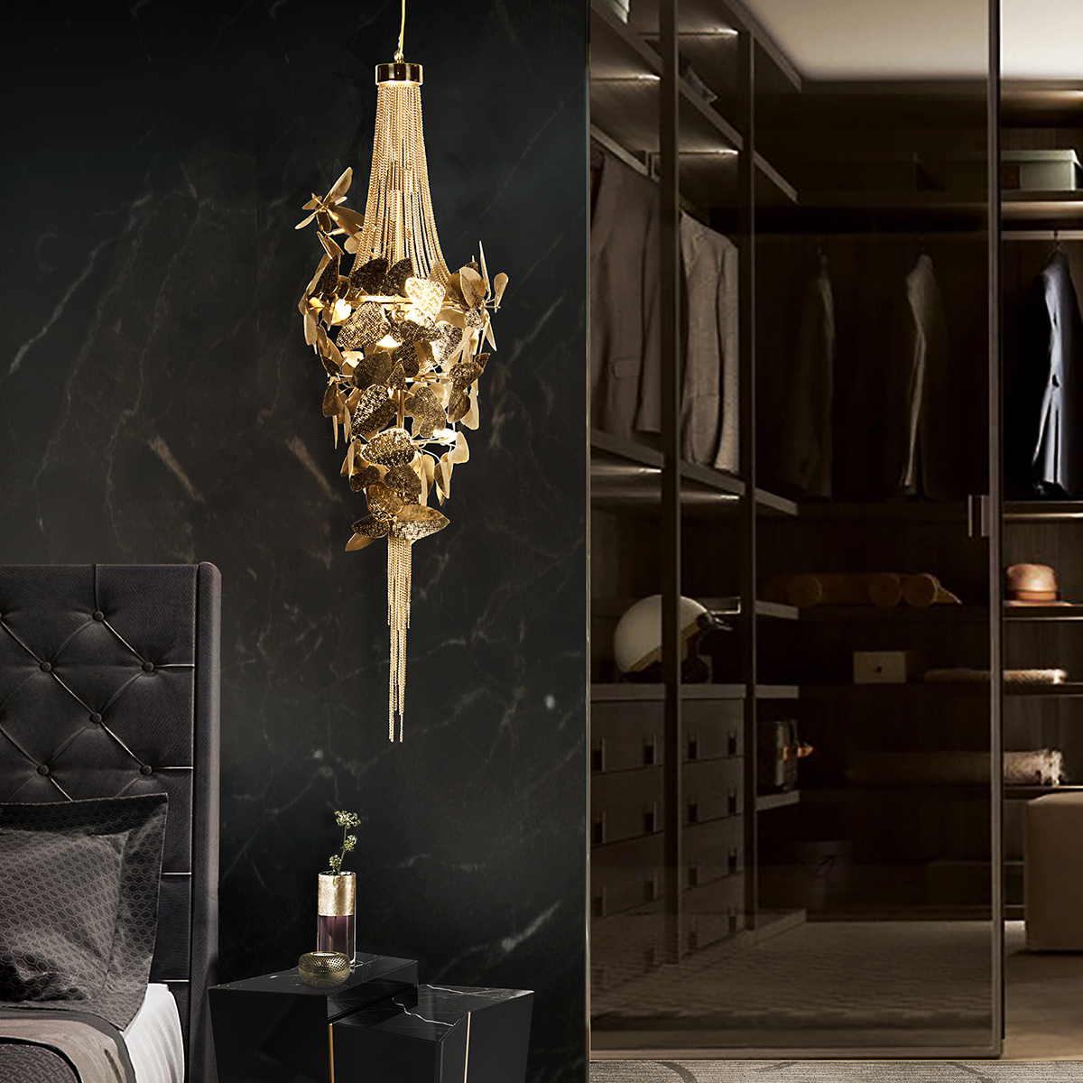 Кулоны McQueen Pendant Lamp Covethouse LUXXU  - Вид №1