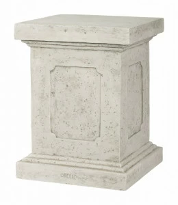 Пьедестал из искусственного камня 75 см бежевый с патиной "Орлеан" LE-VILLAGE ПЬЕДЕСТАЛ 044769 Бежевый