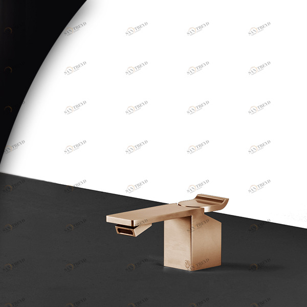 Смеситель для биде OKAMI OKM4R розовое золото Radomonte