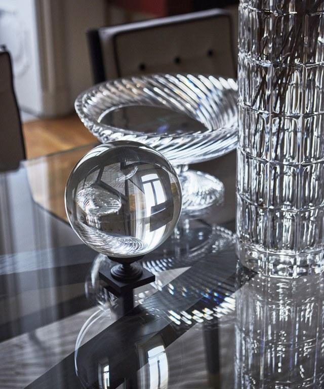 OAK Прямоугольный обеденный стол из дерева и стекла Milano collection Sc5021 - Вид №6