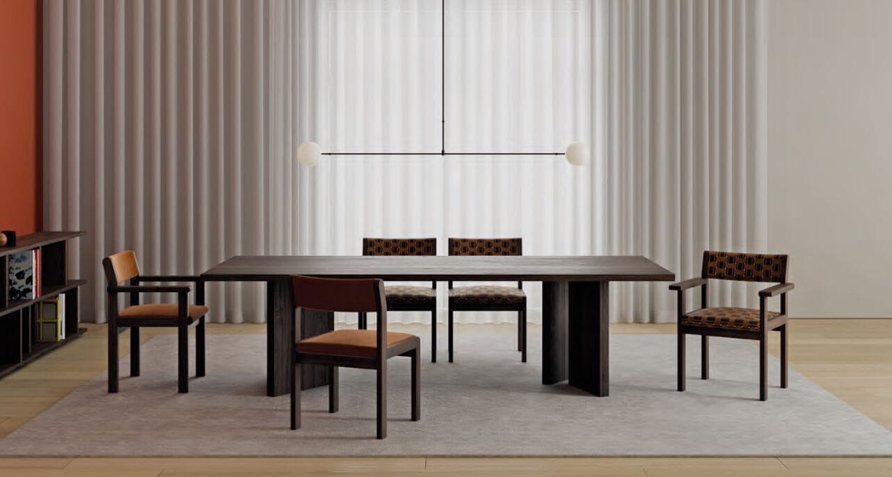 Прямоугольный обеденный стол из дуба e15 Kaname ARCH-00013442 - Вид №6