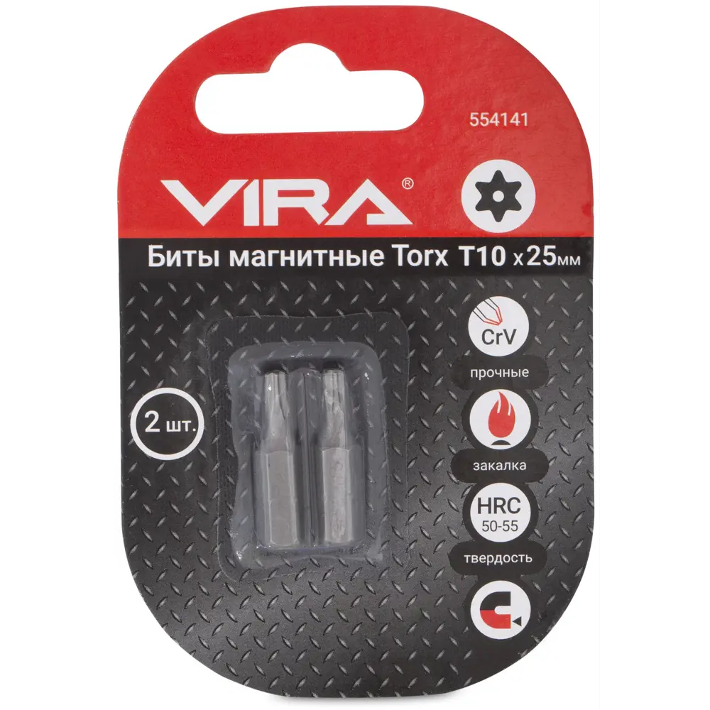 Магнитная бита VIRA T10 для точного монтажа в труднодоступных зонах 85850254 STLM-0065631 - Вид №1