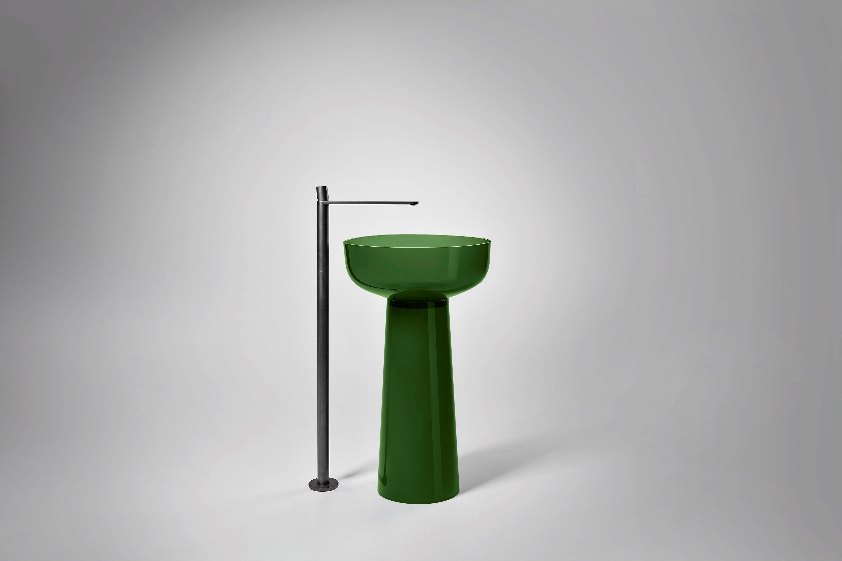 Круглая отдельно стоящая раковина из Cristalmood® Antoniolupi ALBUME10 + ALBUME20 ARCH-00067661 - Вид №10