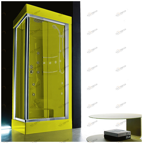 Душевая кабина Gruppo treesse Acquazzurra 72 STI-B7576S-Z белая с гидромассажем угловая левая STIB7576SZ