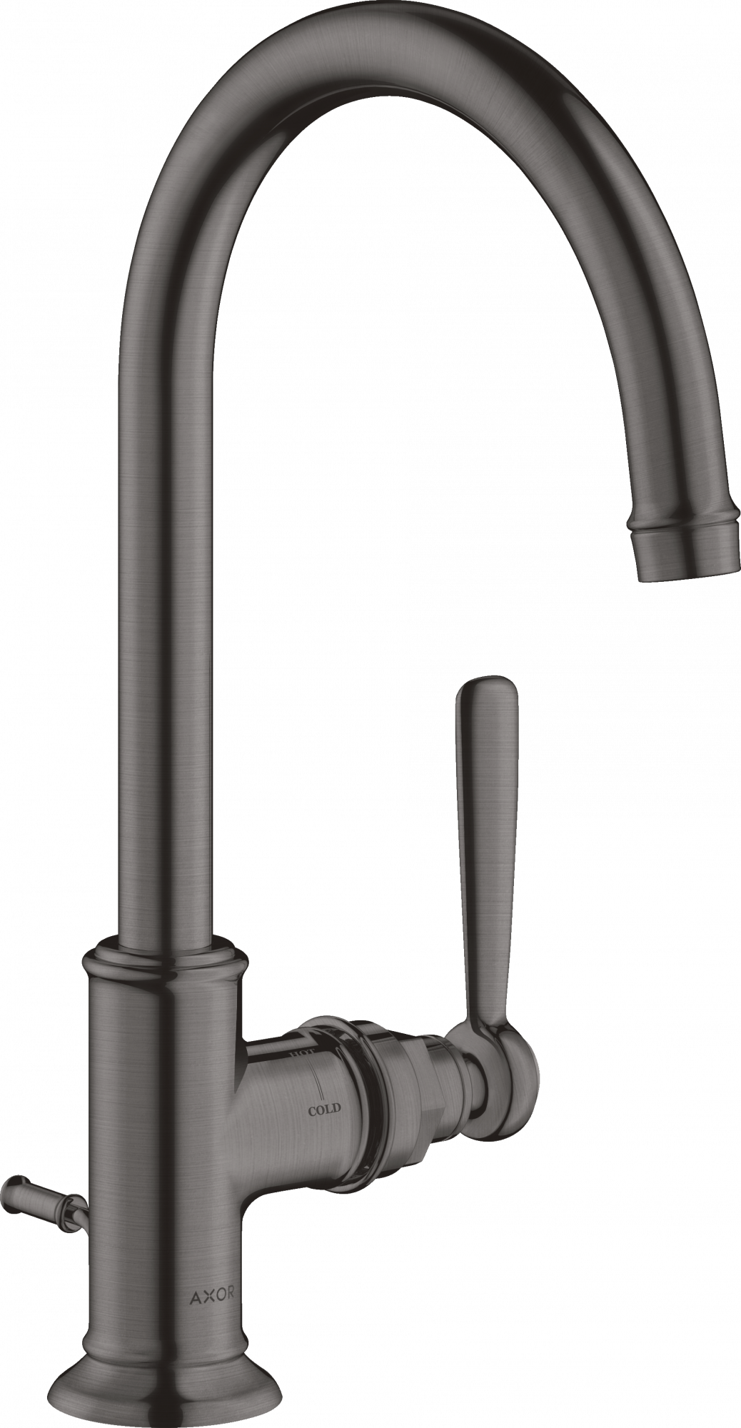 16517340 Смеситель для раковины 210, однорычажный, с рычажной ручкой и сливным гарнитуром AXOR MONTREUX