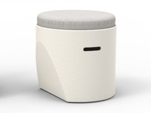 Садовый стул с мягким сиденьем