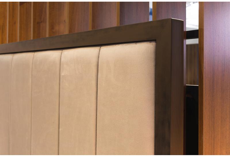 30712 Кровать с ортопедическим основанием и ящиком 1.4 Модерн Лайт Серебряный дождь R-HOME 401720395H_GSD - Вид №1