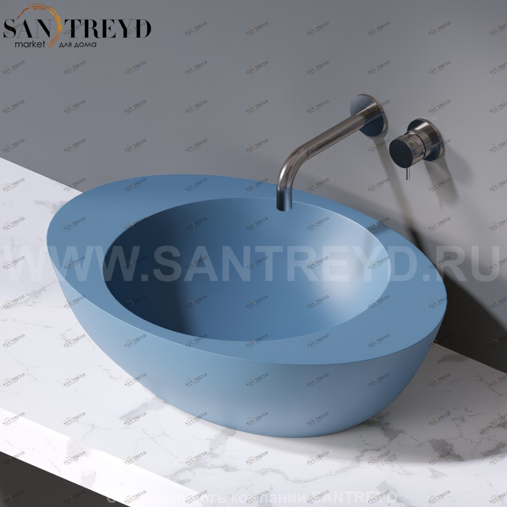 L269.141 Накладная раковина на столешницу  овальная A. e T. Italia ACCENT AeT ITALIA