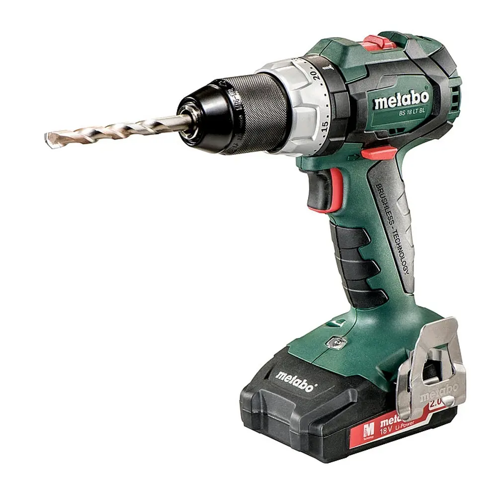 Шуруповерт Metabo SB 18 LTX BL I, Li-ion 18 В, 2 Ач 18119202 STLM-2146401 