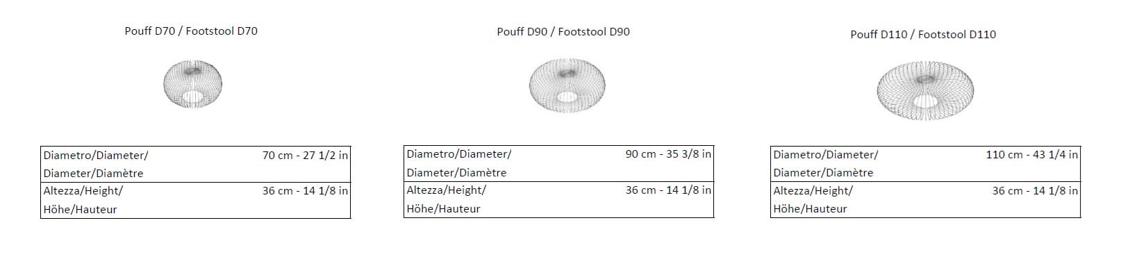Стальной журнальный столик La Cividina Ploff ARCH-00147847 - Вид №2